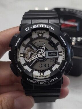Casio G-Shock Glossy Black Watch 48mm Unisex NEW WITH BOX